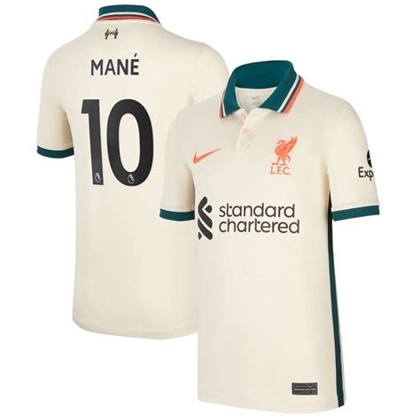 liverpool nike 2021/22 away breathe stadium replica jersey - tan|genuine liverpool jersey.